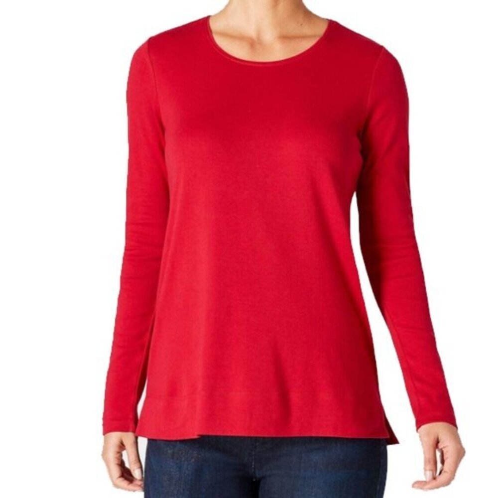 By Chico's Touch Of Cool Layering long sleeve tee Size 2